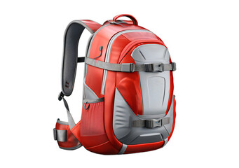 Backpack on Transparent Background