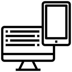 ADAPTIVE line icon,linear,outline,graphic,illustration
