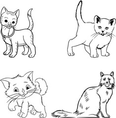 set of cats