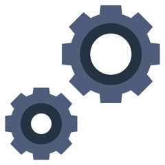 gear line icon,linear,outline,graphic,illustration