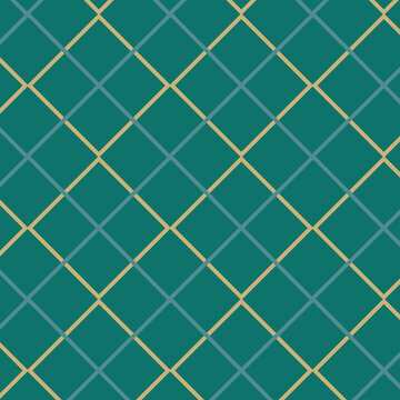 Digital png illustration of yellow turquise pattern on gren background