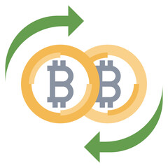 CRYPTOCURRENCY line icon,linear,outline,graphic,illustration