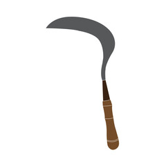 Grass sickle icon
