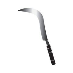 Grass sickle icon