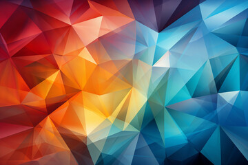 Obraz premium Creative abstract digital wallpaper background vector illustration or texture. Ai generated