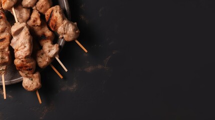 Meat kebab / greek souvlaki