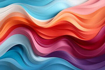 Obraz premium Creative abstract digital wallpaper background vector illustration or texture. Ai generated