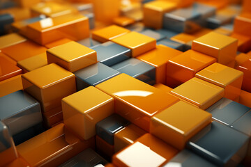 Creative abstract digital wallpaper background vector illustration or texture. Ai generated