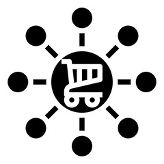 affiliate line icon,linear,outline,graphic,illustration