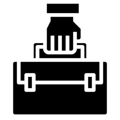 portfolio line icon,linear,outline,graphic,illustration