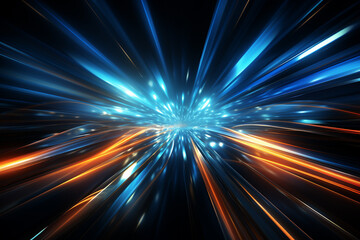 Creative abstract digital wallpaper background vector illustration or texture. Ai generated