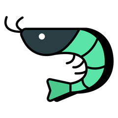 Modern design icon of crab