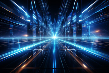 Creative abstract digital wallpaper background vector illustration or texture. Ai generated