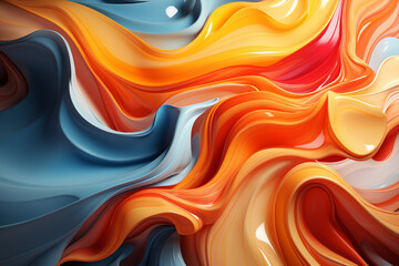 Creative abstract digital wallpaper background vector illustration or texture. Ai generated