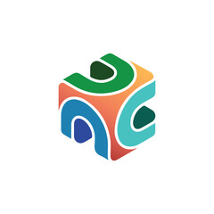 modern and cool letter K logo design for building company