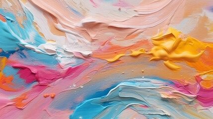 Colorful abstract watercolor art background