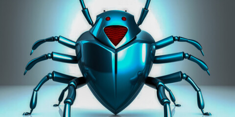 Computer virus danger - Generative AI