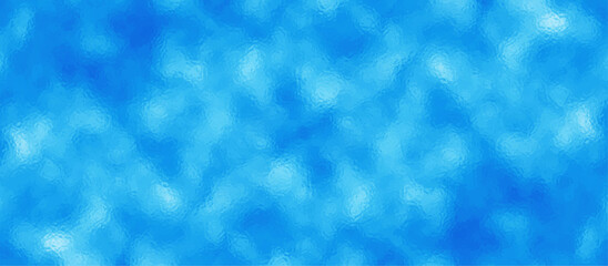 Frosted glass texture .Blue glass texture background .Light matte surface. Frosted plastic. Vector illustration background.