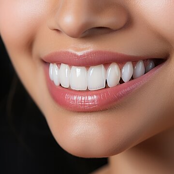perfect white smile, dentist examine womans teeth, mouth checkup oral hygiene, detail panorama or banner