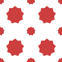 Digital png illustration of red shapes on transparent background
