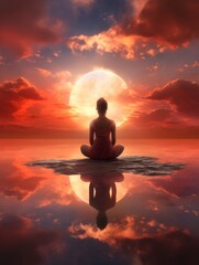 meditation in the desert