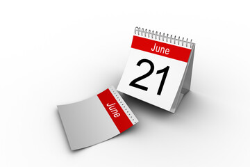 Digital png illustration of calendar pages on transparent background