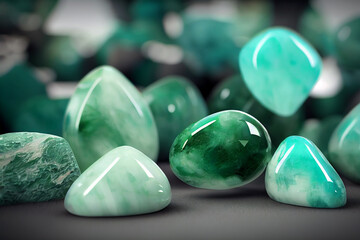 Jade gemstone background