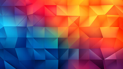 Fototapeta premium A colorful abstract cubes and shapes geometric background