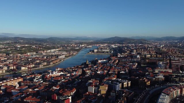 Bilbao City Limites, Puerto de Bilbao, Pa&iacute;s Vasco, r&iacute;a 