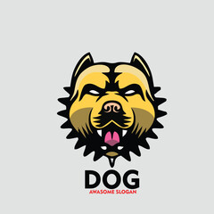 Design logo mascot character icon dog