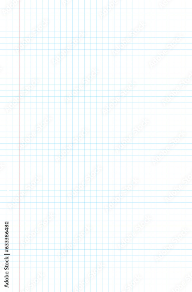 Aufkleber digital png illustration of empty notebook page on transparent background