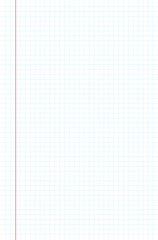 Digital png illustration of empty notebook page on transparent background