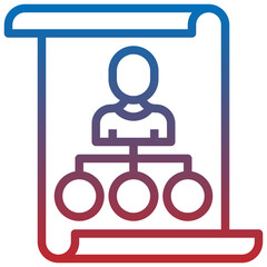 PRODUCTION PLANNER line icon,linear,outline,graphic,illustration