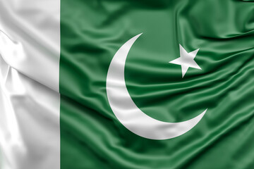 Flag of pakistan - obrazy, fototapety, plakaty