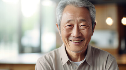 Obraz premium Portrait of an elderly man.