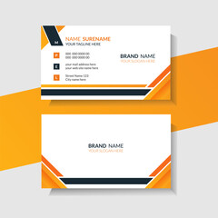 Creative Modern abstract Clean business Card design. Flat Style Vector, visiting card, Vector modern, Clean professional business card template.   