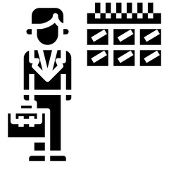 DAILY TASK line icon,linear,outline,graphic,illustration