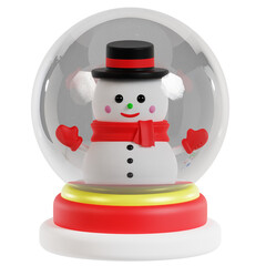 3d Snowman