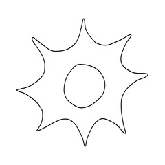 hand drawn doodle element