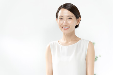 ビューティーイメージ　女性　ポートレート