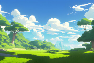 Beautiful Landscape by AI Generator