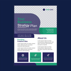 Corporate business flyer design 