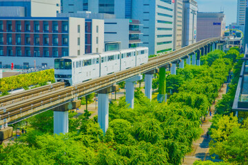 多摩モノレールと立川の街