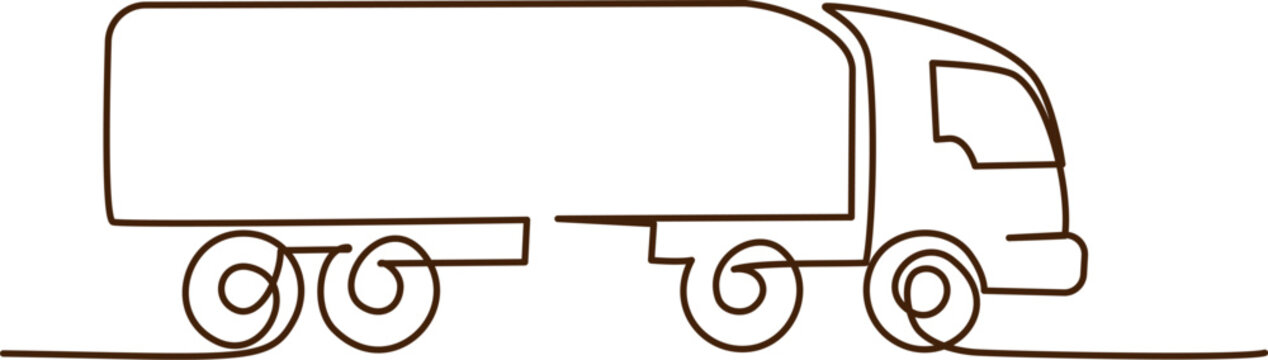 recommend clip art: Trucking semi truck. Vehicle Icons: European Truck Semitrailer.