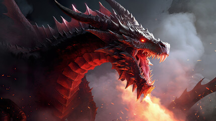 DnD Battlemap mythical, creature, fantasy, powerful, fierce, legendary