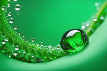 background with leaves