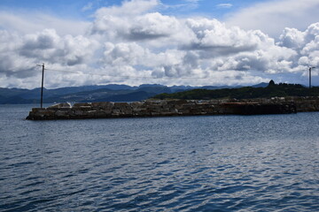 View from Finnoy Island in Norway