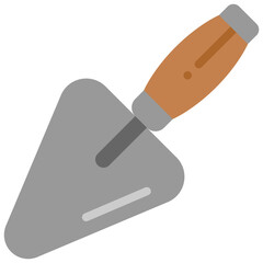 trowel flat icon