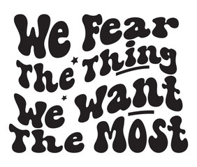 Retro Fear Craft Design. T-shirt Design. Illustration