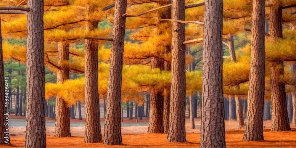 Poster trees in the forest - generative ai